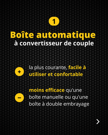 Avantages et inconvénients d'une boite automatique à convertisseur de couple