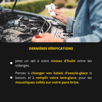 Dernières vérifications