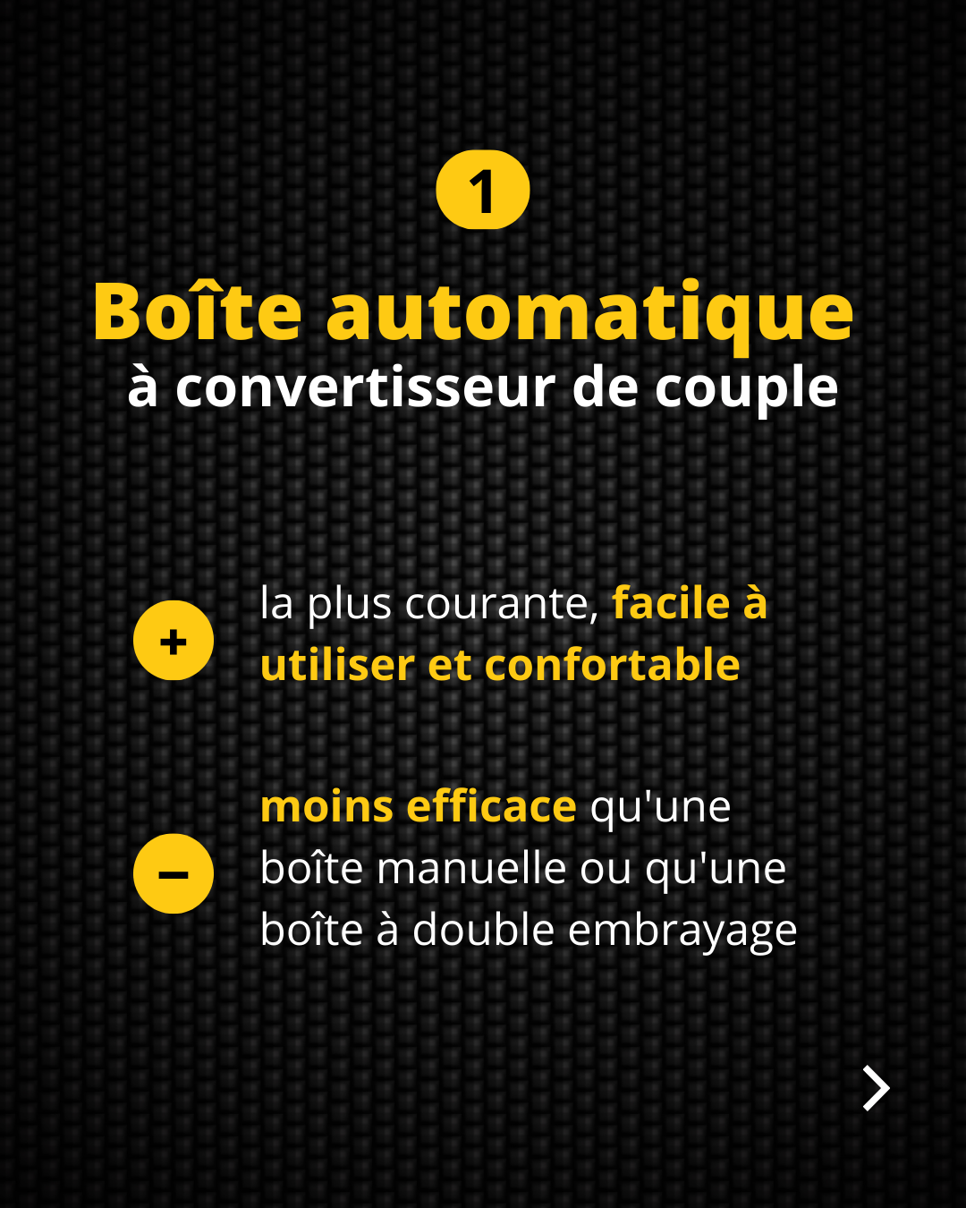 Boite automatique à convertisseur de couple