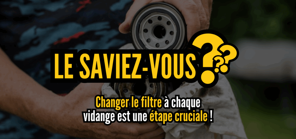 filtre huile moteur